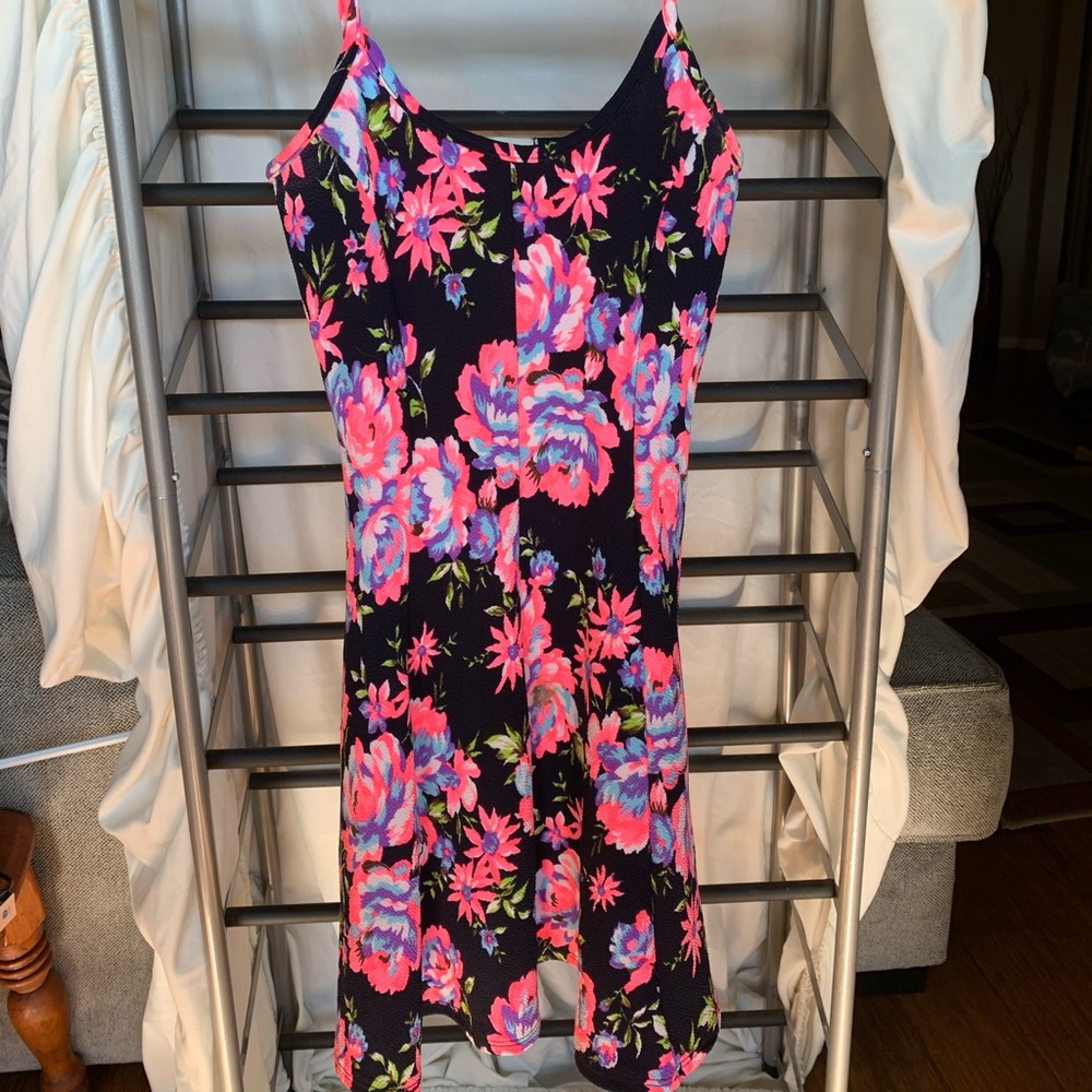 Floral skater dress